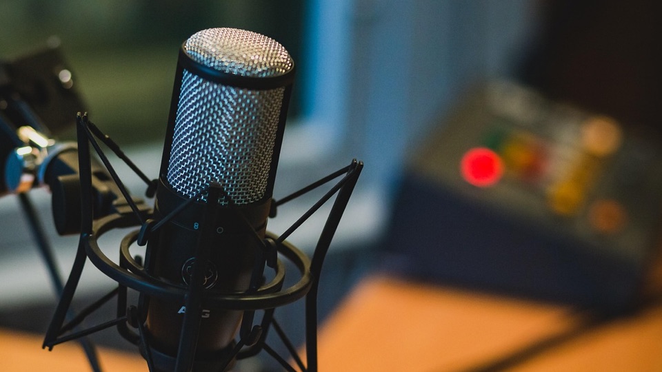 Podcaster's Microphone (photo: Pixaby / Stock Snap_