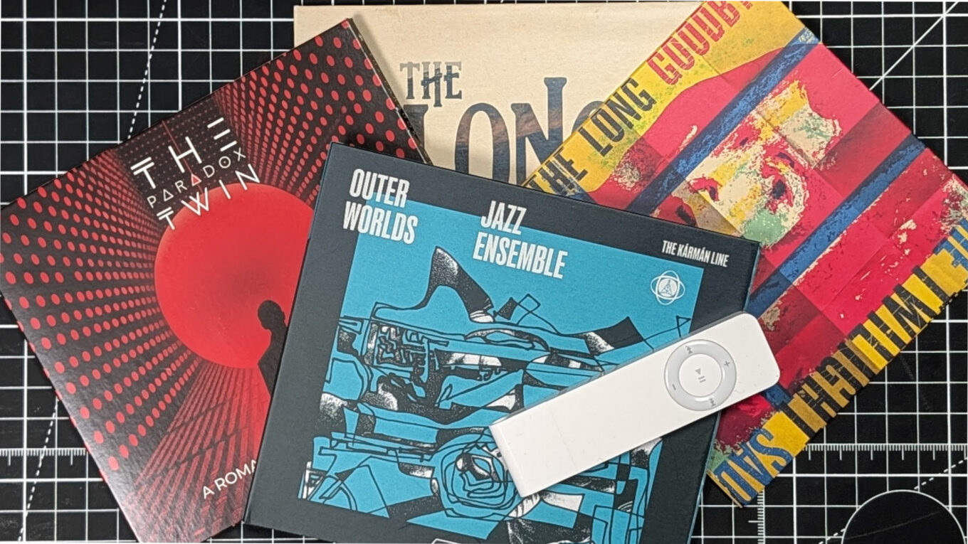 Four Albums and an iPod Shuffle (photo: Ewan Spence)