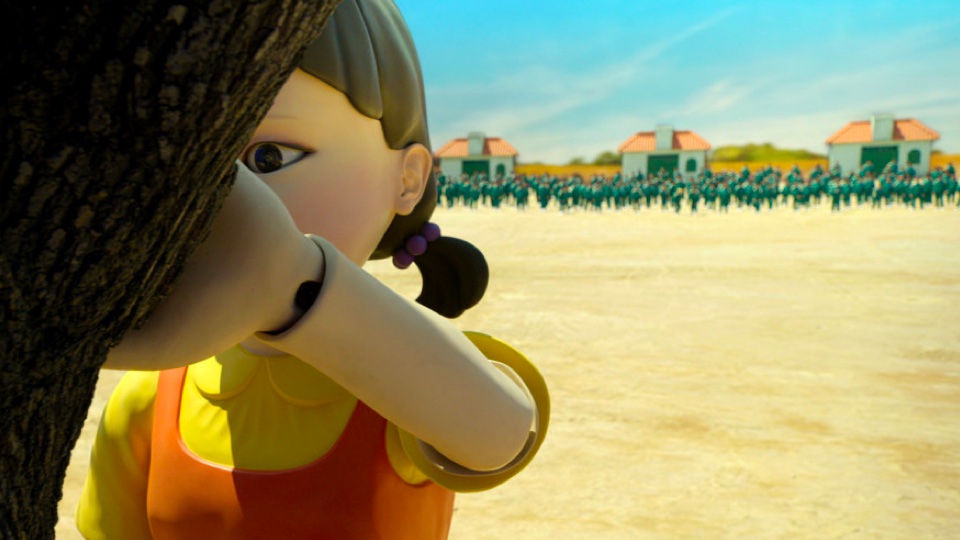 Squid Game's Red Light Green Light (Netflix Press)