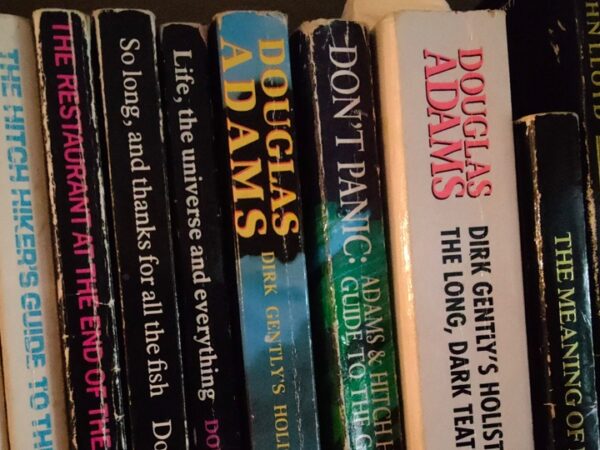 The Douglas Adams Bookshelf (Ewan Spence)