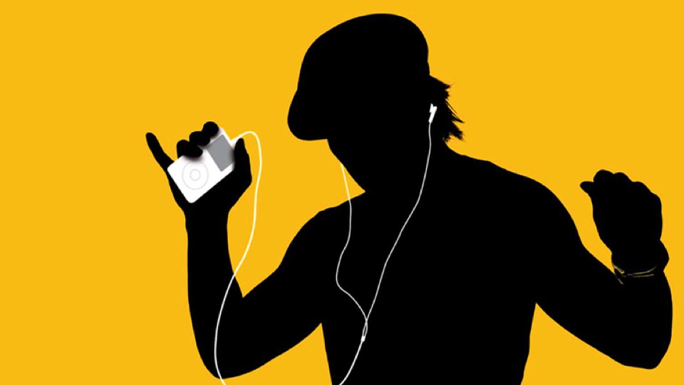 Apple iPod Yellow Man Advert (www.apple.com)