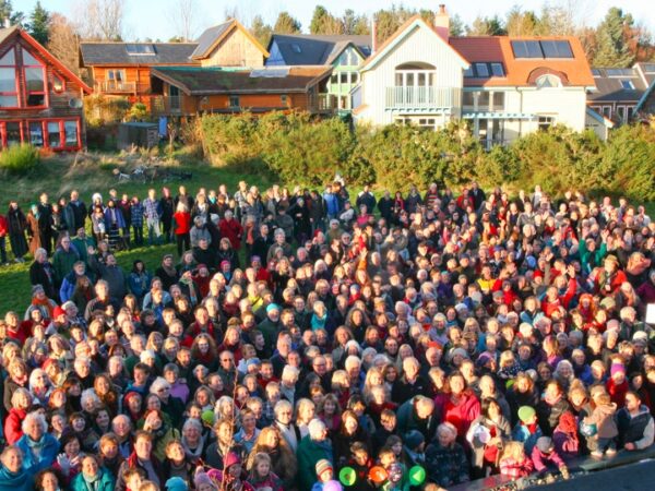 Findhorn Community Ecovillage, (Creative Commons / Wikimedia).