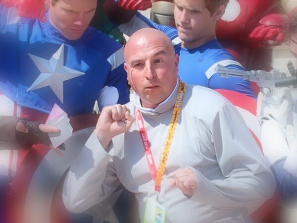 Dr Evil capture by The Avengers; cc Flickr, Pat Loika at SDCC 2012