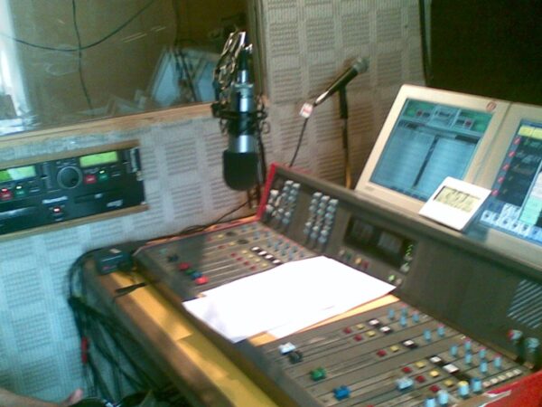 Studio 1 at Leith FM (cc Flickr/Ewan Spence)