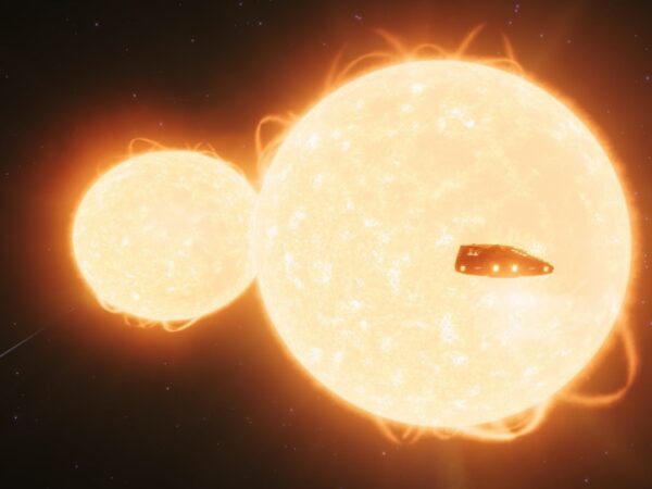 Elite Dangerous, Sidewinder and Mandelbrot (Ewan Spence . Cmdr Connadh)